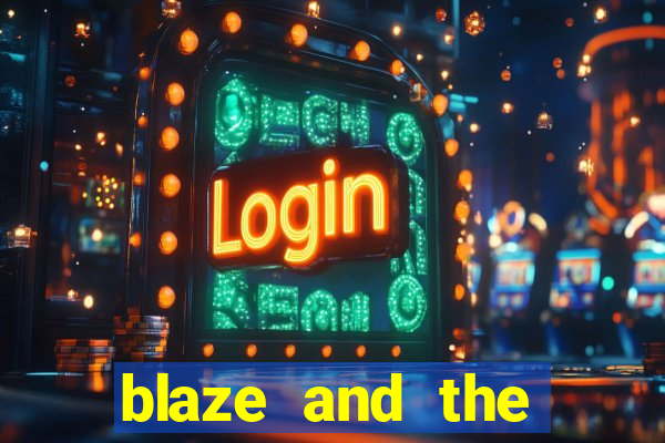 blaze and the monster machines logo font